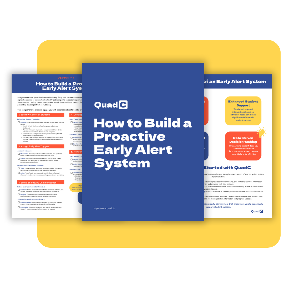 Checklist: A Guide to Building a Proactive Student Support System