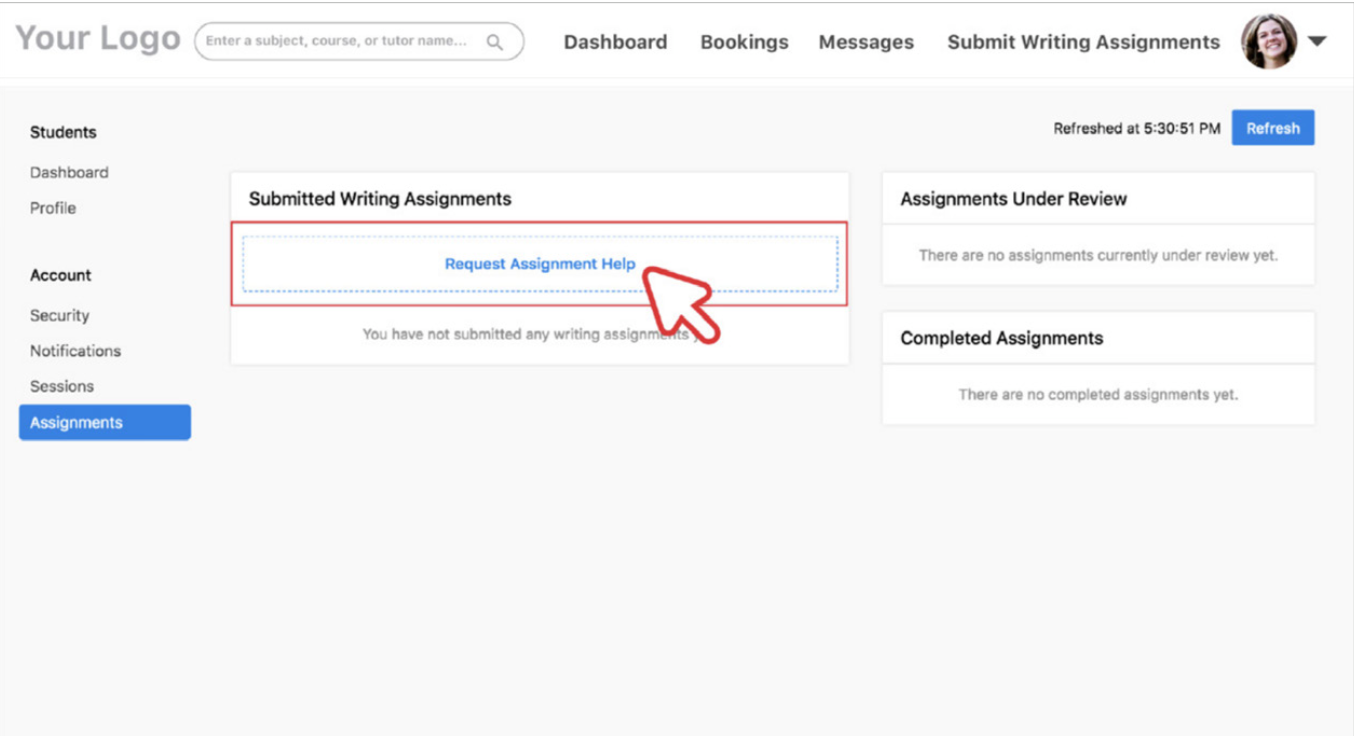 request assignment help