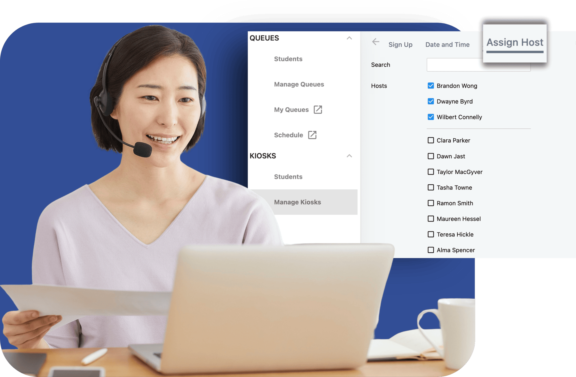 manage walk-in services manage walk-in services