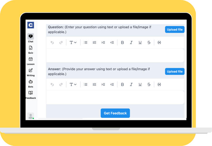 question and answer feedback 
