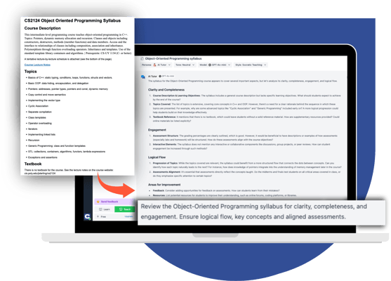 syllabus review syllabus review
