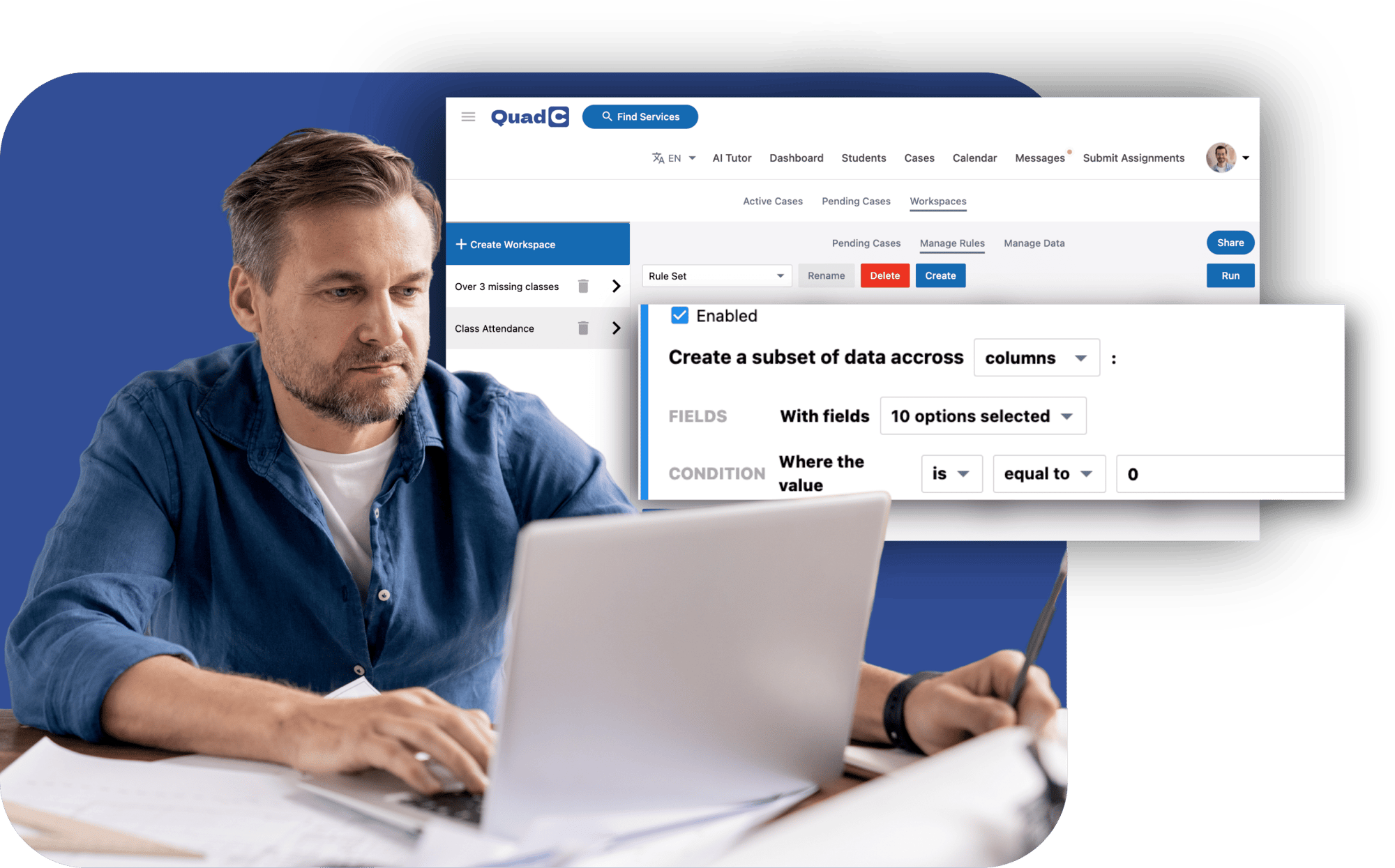 track risk with precision