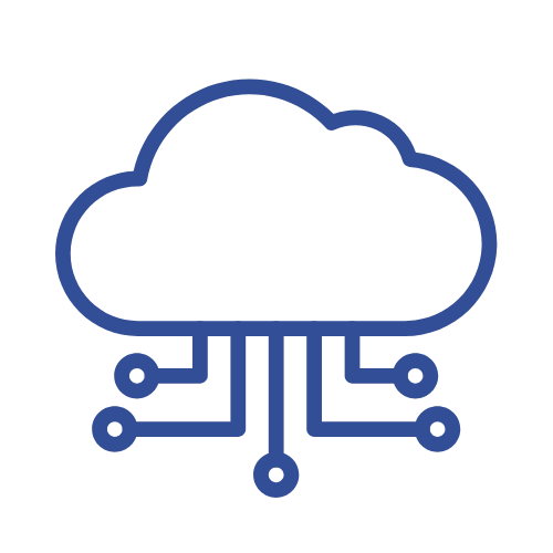 Cloud Saas Icon